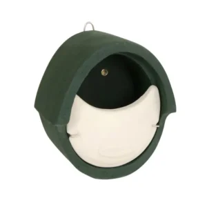 Nestkast-Alicante-WoodStone-halfopen-Groen-Vivara Pro | NK AL 04 Nestkast open