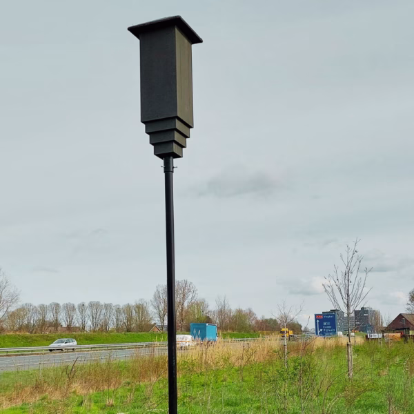 Paalkast in Leeuwarden Paalkast voor vleermuizen van Vivara Pro in de gemeente Leeuwarden