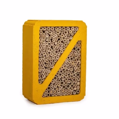 Woodstone-Insectenhotel-Salina-geel-921380119-03-600x600 IP BL 02 Insectenblok geel
