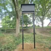VK SK 11 Vleermuis paalkast set (metaal zwart) | 5