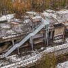 Transformatie van gebouwen tot vleermuishabitat | 2 Afbeelding van een voorbeeldproject van een verlaten gebouw in Mechelen welke is omgebouwd tot een habitat voor vleermuizen.
