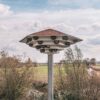Huiszwaluwtil groot inclusief paal | 2 Huiszwaluwtil groot