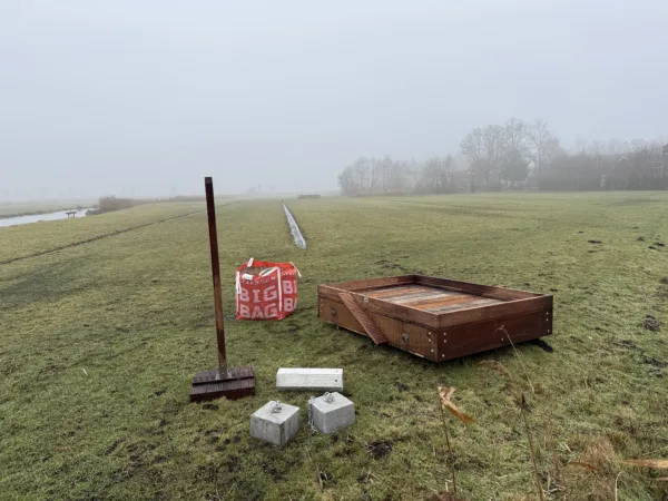 Afbeelding van een Vivara Pro x drijvend groen visdiefvlot basis
